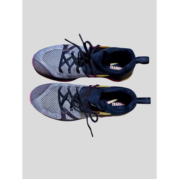 Nike Metcon Flyknit 3 Black/pink Training Running Shoe (AR5623 002) W10, M8.5 - Picture 4 of 8